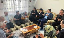 Vali Işın'dan Muhammet Çakıcı'nın ailesine taziye ziyareti