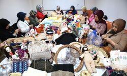 Yeşilyurt'ta el emeği ürünler ekonomiye dönüşüyor