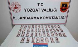 Yozgat'ta 613 sentetik uyuşturucu hap ele geçirildi