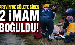 Artvin'de gölete giren 2 imam boğuldu