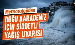 Meteorolojiden Doğu Karadeniz için şiddetli yağış uyarısı