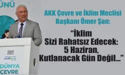 İklim Sizi Rahatsız Edecek: 5 Haziran, Kutlanacak Gün Değil...