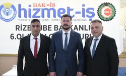Hizmet İş Rize Şubesi Yeni Başkanı Recep Kuk
