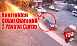 Artvin'de kontrolden çıkan otomobil 2 yayaya çarptı