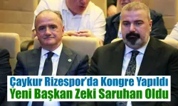 Çaykur Rizespor'un yeni başkanı Ali Zeki Saruhan oldu