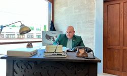 Uğur Mumcu'nun çalışma masası memleketi Kırşehir'de Basın Müzesi'nde