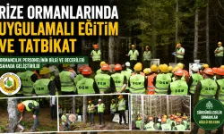 Rize Ormanlarında Kapsamlı Uygulamalı Eğitim