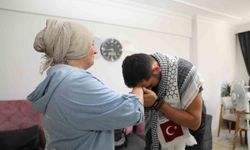 Ailesiyle vedalaştı, zulme 'dur' demek için Filistin'e yola çıktı