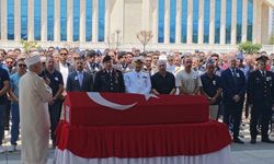 Ankara'da helikopter kazasında hayatını kaybeden pilot son yolcuğuna uğurlandı
