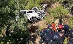 Antalya'da otomobil uçuruma yuvarlandı: 5 ölü, 2 yaralı