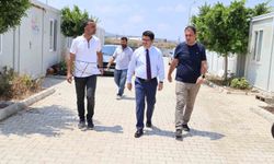 Arsuz'da konteyner kentlerin tahliyesiyle ilgili vatandaşlarla bir araya gelindi