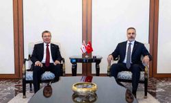 Bakan Fidan, KKTC Başbakanı Ünal Üstel ile görüştü