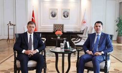 Bakan Kurum, İzmir Büyükşehir Belediye Başkanı Tugay'ı kabul etti