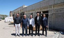 Başkan Özdoğan'dan 112 acil sağlık merkezi inşaatına yakın takip