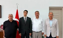 Başkan Pütün'den yeni Kaymakam Haydari'ye hayırlı olsun ziyareti