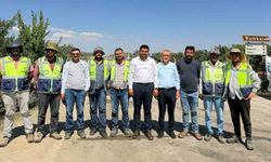 Başkan Şahin'e Araban'daki asfalt hizmeti için teşekkür