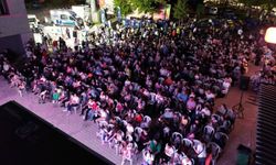 Batıkent Mahallesi'nde açık havada sinema keyfi yaşandı