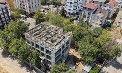 Bilgi evi ve aile sağlığı merkezinin kaba inşaatında sona doğru