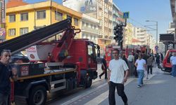 Bursa'da baca yangını paniği