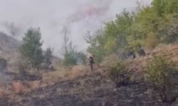 Çankırı'da çıkan arazi yangını söndürüldü