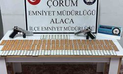 Çorum'da 756 adet sentetik ecza hapı ele geçirildi: 1 tutuklama