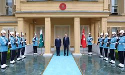 Cumhurbaşkanı Erdoğan, Pakistan Başbakanı Şerif'i resmi törenle karşıladı