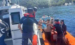 Datça'da 2'si çocuk 19 düzensiz göçmen yakalandı