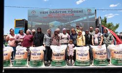 Denizli'de 19 ilçede 32 bin çuval yem yetiştiriciyle buluştu