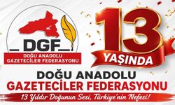 DGF 13 yaşında
