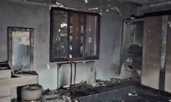 Diyarbakır'da yangında 2 kadın, merdivenli araçla tahliye edildi
