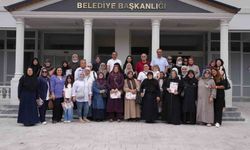 Düzce Belediyesi hizmette, kadınlar keşifte
