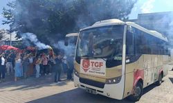 Edirne'de Türkiye Şampiyonu minik sporculara coşkulu karşılama