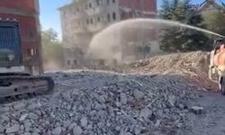 Elazığ'da 5 katlı bina korna sesi ile yıkıldı