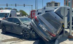 Elazığ'da otomobiller çarpıştı: 5 yaralı