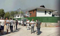 Fethiye Üzümlü'deki yangına yoğun müdahale