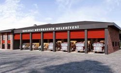 Gebze Yeni İtfaiye Hizmet Binası'nın inşası sürüyor