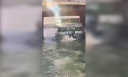 Gemi personelinin hayatını kaybettiği kazanın görüntüleri ortaya çıktı