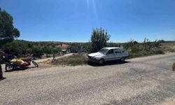 Gördes'te motosiklet otomobile çarptı: 2 yaralı