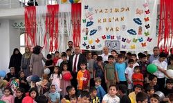 Hakkari'de yaz Kur'an kursları dualarla başladı