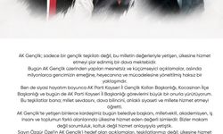 Hüseyin Okandan: 'AK Gençlik, ülkesine hizmet etmeyi şiar edinmiş bir dava mektebidir'