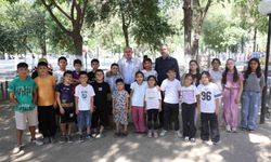 İncirliova'da Kur'an kursu öğrencileri Kültür Park'ta ağırlandı