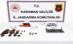 Karaman'da tarihi eserler ele geçirildi: 6 tutuklama