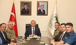 Kars'ta asayiş ve sınır güvenliği masaya yatırıldı