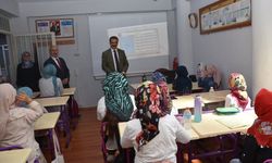 Kaymakam Güldoğan,Yaz Kur'an Kursu öğrencileriyle buluştu