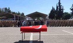 Kilis'te kalp krizi sonucu hayatını kaybeden uzman çavuş için tören düzenlendi