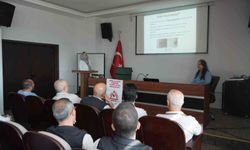 Kütahya'da OBM personeline KKKA hastalığına karşı bilgilendirme eğitimi