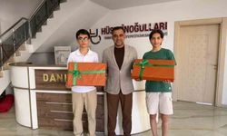 LGS Türkiye birincilerine Veysi Duyan'dan dizüstü bilgisayar