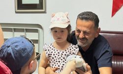 Makamın en özel misafirleri minikler oldu