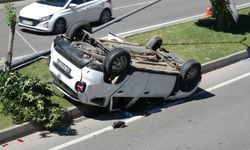 Malatya'da altgeçitte otomobiller çarpıştı: 3 yaralı