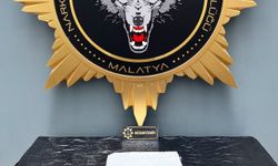 Malatya'da araçta 1 kilo metamfetamin ele geçirildi